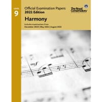 RCM 2021 Official Examination Papers: Level 9 Harmony