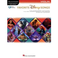 Favorite Disney Songs for Violin Play-Along