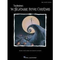 The Nightmare Before Christmas Big Note Piano