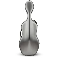 Eastman Polycarbonate Cello Case 4/4 Silver