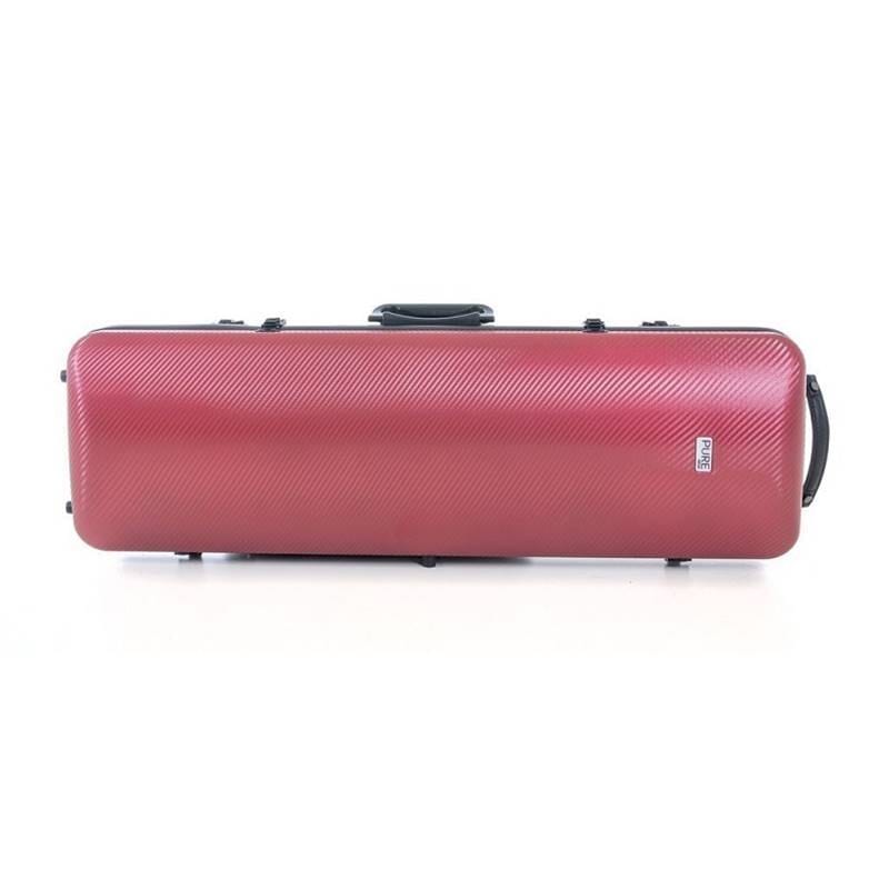 GEWA Pure Polycarbonate Oblong Violin Case Red | Tapestry Music