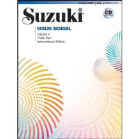 Suzuki Violin School Volume 4 w/CD