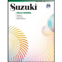 Suzuki Cello School Vol.3 Book/CD