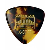 Golden Gate MP-10 Deluxe Large Triangle Flat Picks - Extra Stiff (12)