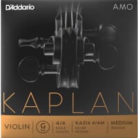 Kaplan AMO Single Violin G String, 4/4 Scale, Medium Tension