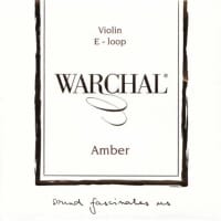 Warchal Amber Violin String Set 4/4, Loop E