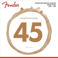 Fender Phosphor Bronze Acoustic Bass Strings 45-100