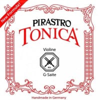 Tonica 4/4 Violin G String Silver