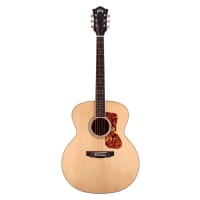 Guild F-250E Deluxe Maple Blonde Jumbo Acoustic/Electric Guitar