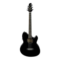 Ibanez Talman TCY10E Acoustic Electric Guitar- Black High Gloss