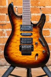 Ibanez S670QMDEB S Series Electric Guitar - Dragon Eye Burst