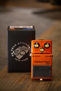 Boss DS-1 Distortion Pedal 50th Anniversary Special Edition