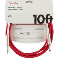 Fender Original Series Instrument Cable 10'- Fiesta Red