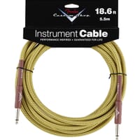 Fender Custom Shop Instrument Cable 18.6'- Tweed