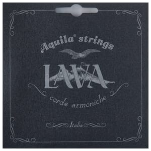 Aquila Black Lava Tenor Low G Super Nylgut Ukulele Strings