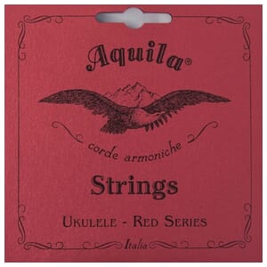 Aquila Red Tenor Uke Low G Set