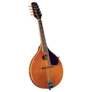 Kentucky KM-272 Deluxe Oval Hole A-Model Mandolin - Transparent Amber