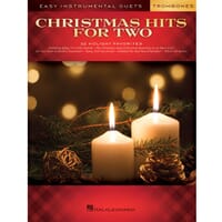 Christmas Hits for Two Trombones - Easy Instrumental Duets
