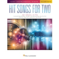 Hit Songs for Two Clarinets - Easy Instrumental Duets