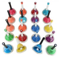 20 Note Bell Chorus Handbells with Knobs