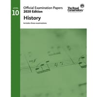 RCM 2020 Official Exam Papers History 10