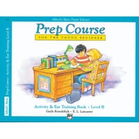 Alfred's Basic Piano Prep Course: Activity & Ear Training Book B