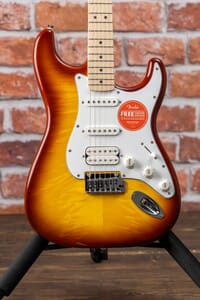 Fender Squier Affinity Series Stratocaster FMT HSS, Sienna Sunburst