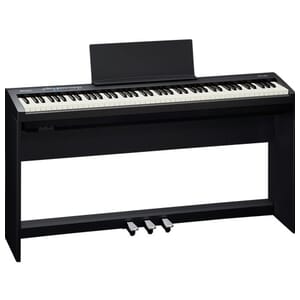 Roland FP-30X Black Digital Piano - Stand and Pedal Package