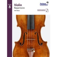 RCM Violin Repertoire Level 8 (2021)