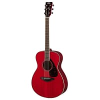 Yamaha FS820 Acoustic Folk Guitar Ruby Red