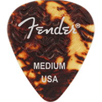 Fender Wavelength 351 Medium Shell Picks (6 Pack)